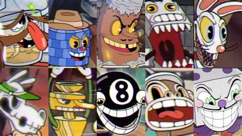 mini bosses cuphead